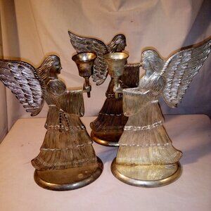 Candle Holders Angle's set and extra one